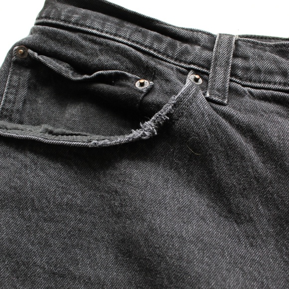 Black Curve Love Mid Rise Heavily Distressed 90s Boy Jean - Picture 3 of 11